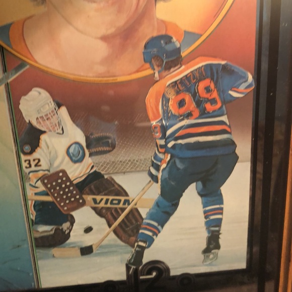 Collectable Vintage 1980 Wayne Gretzky Clock - Picture 4 of 5